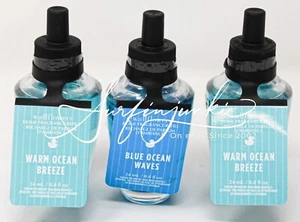 Bombilla enchufable Bath & Body Works Wallflower 3 piezas cálida brisa del océano azul olas del océano - Imagen 1 de 1