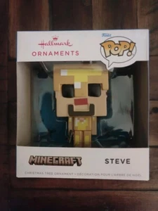 Hallmark Funko Pop! Minecraft Steve Exclusive Christmas Ornament!! LOOK!! - Picture 1 of 1