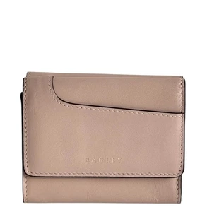 RADLEY Purse Medium Beige Leather Small Coin Card Trifold Wallet - Pockets 2.0 - Picture 1 of 11