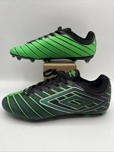 Mens Size 10.5 Green/Black Umbro Velocita Elixir Club FG Soccer Cleats (67) - Picture 1 of 6