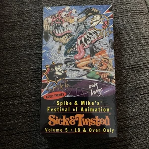 Spike and Mike's Sick & Twisted Festival Of Animation, Vol 5 Sealed VHS New Rare - Picture 1 of 7