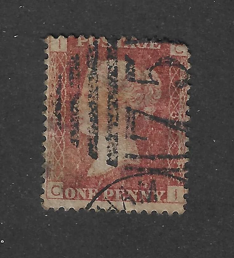 Great Britain # 11, penny red, Queen Victoria, used , I C - Image 1 of 1
