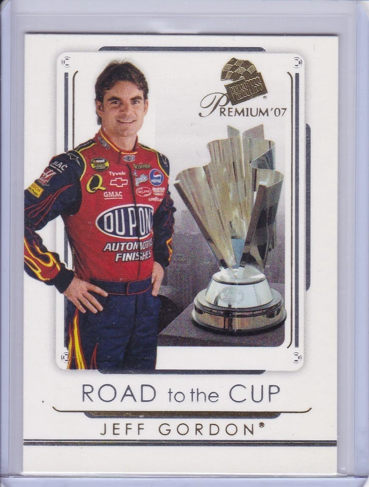 Jeff Gordon 2007 Press Pass Premium card 57 - Image 1 of 2