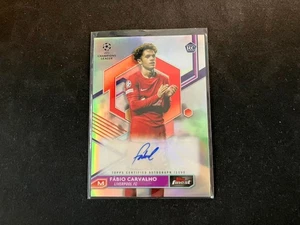 2020-21 Topps Finest UEFA Champions League Autograph #A-FC Fábio Carvalho RC - Bild 1 von 2