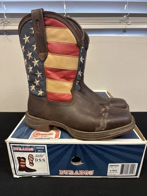 Bota Western Durango Rebel para hombre bandera americana DB5554 talla 9,5 EE Foto 1 de 4
