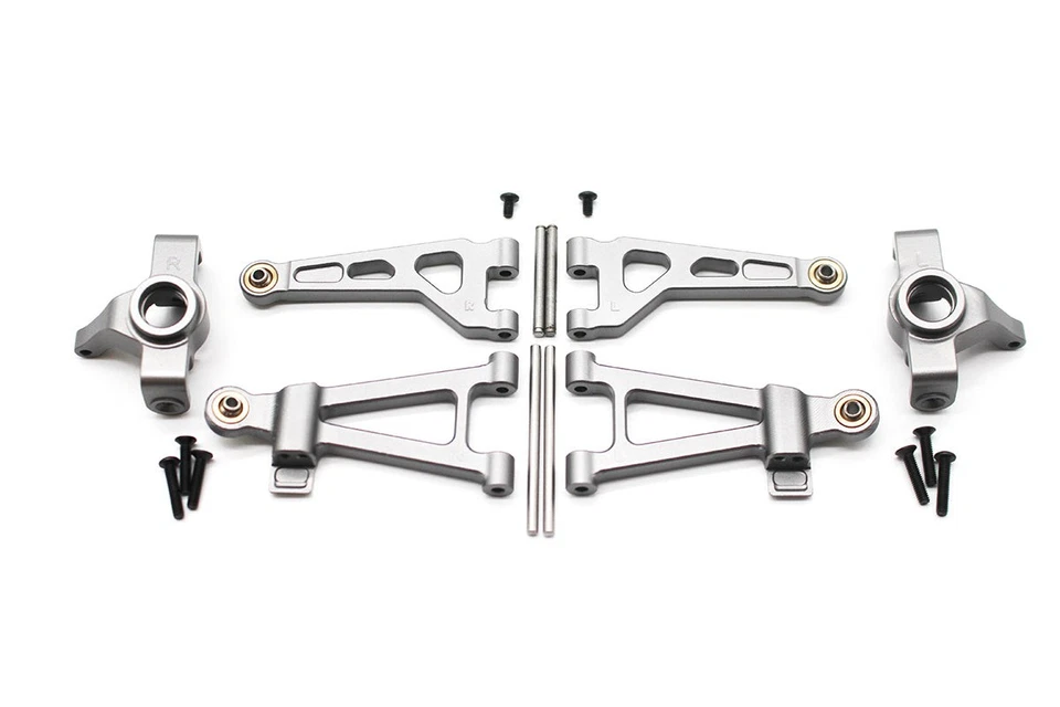 Racers Edge 6420 BlaxkZon Slyder Aluminum Front Arm & Knuckle Set - Image 1 of 1