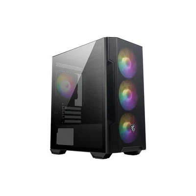 MSI Case PC MAG Forge M100R Midi Tower ATX Nero e Trasparente - Immagine 1 di 4