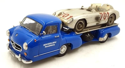 CMC 1/18 Scale M-163 - Mercedes-Benz Renntransporter With 300SLR #701 Dirty Hero - Image 1 of 4
