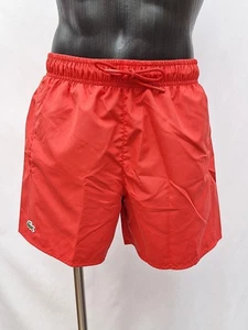 Lacoste Badeshorts Quick Dry Gr. L Rot - Bild 1 von 3