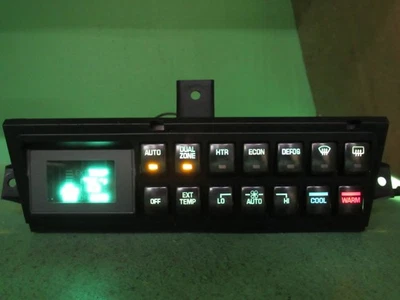 16156924 91-94 BUICK PARK AVE LESABRE AC DIGITAL CLIMATE TEMP CONTROL REBUILT 53 - Image 1 of 4