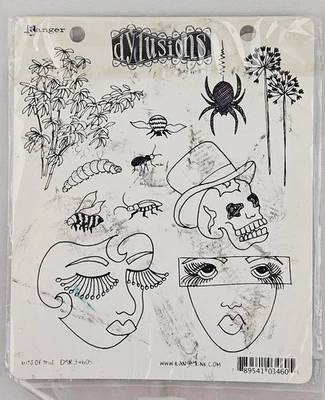 Dylusions by RangerInk Bits of This DYR34605 Rubber Stamp Set - Image 1 of 4