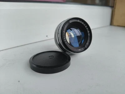Jupiter-8M 50mm f/2 Lens – Soviet Rangefinder Lens (Contax-Kiev Mount) - Image 1 of 4