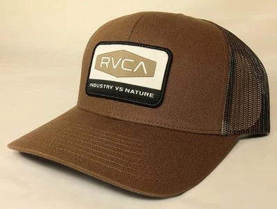 Gorra RVCA Mission Trucker Snapback marrón/camuflaje Foto 1 de 2