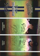 2005 (PADRES) Absolute Memorabilia Team Tandems Spectrum #24 Burroughs/Klesko