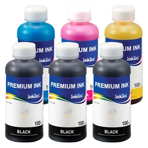 InkTec Tinte für Canon PGI-580 CLI-581 - 6x 100ml für Canon Pixma TR 8550 - Afbeelding 1 van 2