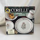 Vintage Corelle Callaway Holiday 20 Piece Plate Setting/Service For 4 NEW IN BOX