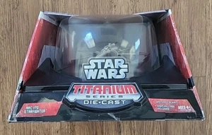 2005 Star Wars Titanium Series Die Cast ARC-170 Starfighter Galoob Micro Machine - Picture 1 of 3