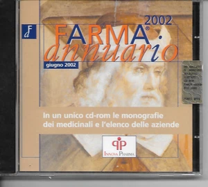FARMA ANNUARIO 2002 - PUNTO EFFE - CD ROM - MONOOGRAFIE MEDICINALI - Zdjęcie 1 z 2