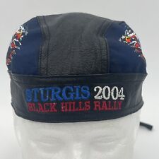 Sturgis 2004 Black Hills 64th Annual Rally Bandana Leather Head Wrap - One Size