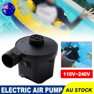 12V/240V Electric Air Pump Inflator Deflator Pumps for Airbed Bed Mattress Pool - Picture 1 of 12