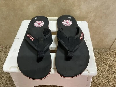 Logotipo feminino Boston Red Sox Reebok contornado rosa/preto tamanho 7 - Imagem 1 de 4