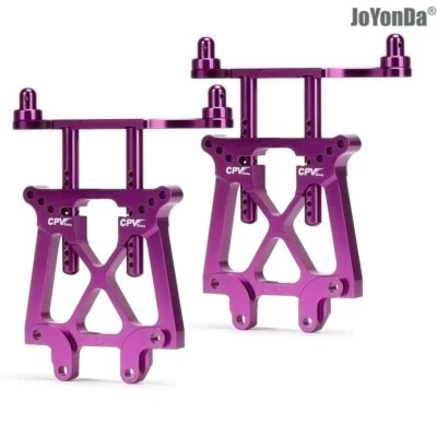 #85060 Aluminum Front & Rear Shock Tower Damper Plate Body Post for RC HPI 1/8 - Image 1 of 4