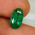 1.94 Ct  100% Natural Zambian Emerald Top Long Oval
