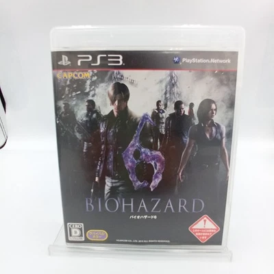 Biohazard 6 Resident Evil 6 PS3 PlayStation 3 Japan Mint Disk CIB Complete - Image 1 of 4