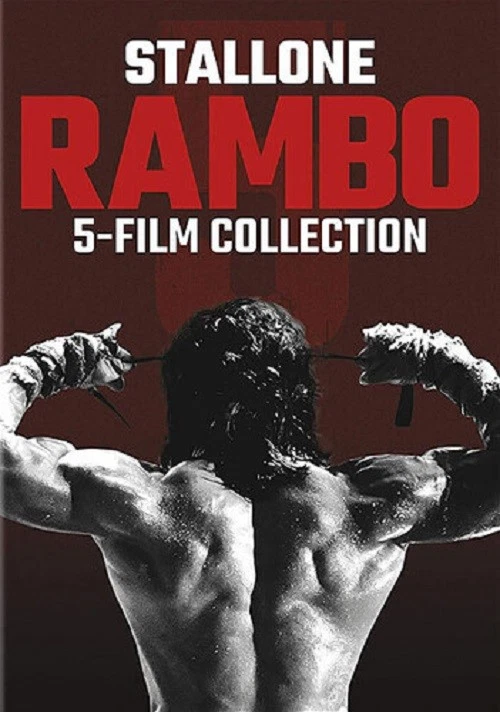 Rambo 1 2 3 4 5 Film Collection (Sylvester Stallone) New Region 1 DVD - image 1 of 1