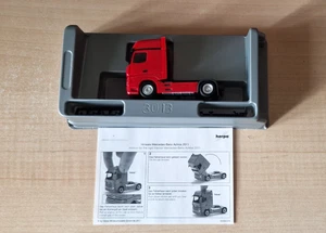 Herpa 159173 MB ACTROS 11 trattore stradale neutro rosso  1:87 OVP - Foto 1 di 5