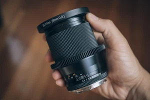 Contax Zeiss 135mm f2.8 AEJ Duclos Cine Moded Declicked w/ Leitax EF mount - Picture 1 of 5