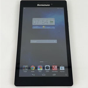 Lenovopad Tab 2 A7-20F 8GB Black Working Great Condition Android Version 4.4.2 - Picture 1 of 10