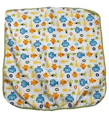Disney Baby Boy Girl Monster's Inc Cotton Flannel Receiving Blanket - Image 1 of 4