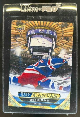 2024-25 Upper Deck Extended Series Igor Shesterkin UD Canvas #C298 Rangers - Image 1 of 2