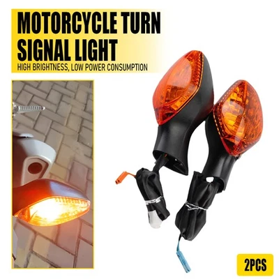 2x Turn Light Signal Fit Amber Front/Rear Honda CB650F CBR650F CTX700 2014-2018 - Image 1 of 4