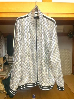 GUCCI Laminated Sparkling Jacket Size M Rare - Image 1 of 4