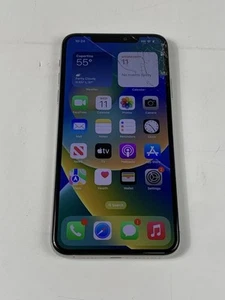 Apple iPhone 11 Pro Max 64GB (Unlocked) A2161 Silver Smartphone - Broken - Afbeelding 1 van 7