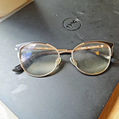 Vintage Guess Eye Glasses Ladies Spectacles Frames Only . very 50`s look - Image 1 of 4