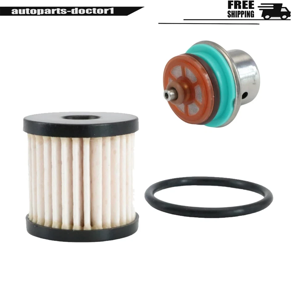 Regulador de presión de combustible + kit de filtro para Harley Davidson Softail Street Glide Dyna Foto 1 de 4