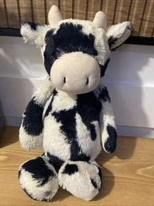 Jellycat Medium Bashful Calf Cow 12” Plush Soft Toy (a18) - Picture 1 of 6