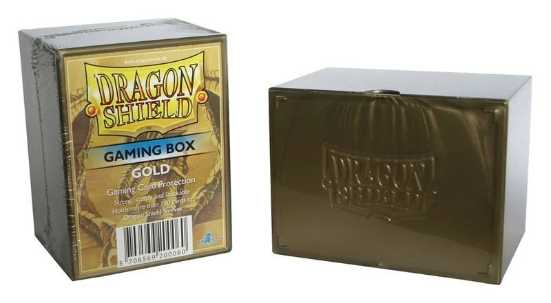 ARCANE TINMEN APS Dragon Shield Strongbox - Gold 100 - Deckbox von Arkane Tinmen