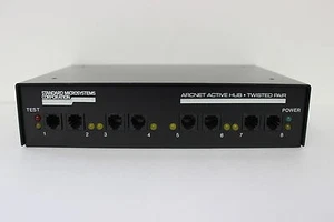 SMC 720.14101 TP HUB-03 8 PORT TP ARCNET ACTIVE HUB NO AC ADAPTER WITH WARRANTY - Picture 1 of 3
