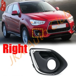 Right Side Chrome Fog Light Cover x For Mitsubishi Outlander Sport ASX RVR 12-15 - Picture 1 of 6