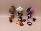 LOL Surprise Dolls  Lot Of (3)And Accessories