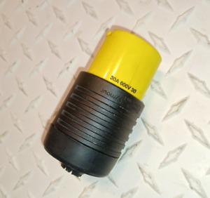 Pass & Seymour L1730C Female Twist Lock Plug, 30A, 600V, Used