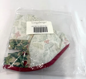 Longaberger Traditions American Holly Stofffutter 20048135 - Bild 1 von 3