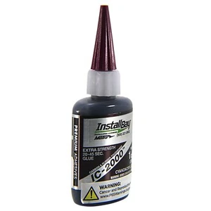 20-45 Sec 1 oz Rubber-Toughened Cyanoacrylate Adhesive Black Metra IC-2000 - Picture 1 of 4