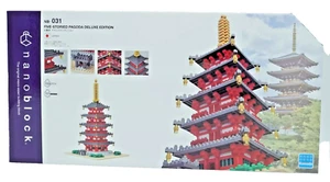Nano Block Five-storied Pagoda Gojyu no Tou Deluxe Edition NB-031 from Japan - Picture 1 of 13