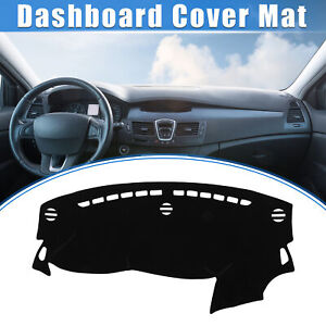 Dash Board Protector Cover for Dodge Dart 2013-2016 Nonslip Polyester Black