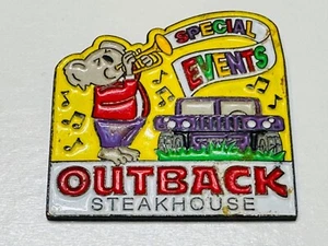 Outback Steakhouse Lapel Hat Pin Pinback Special Events Koala Walla Trumpet Jeep - Picture 1 of 2